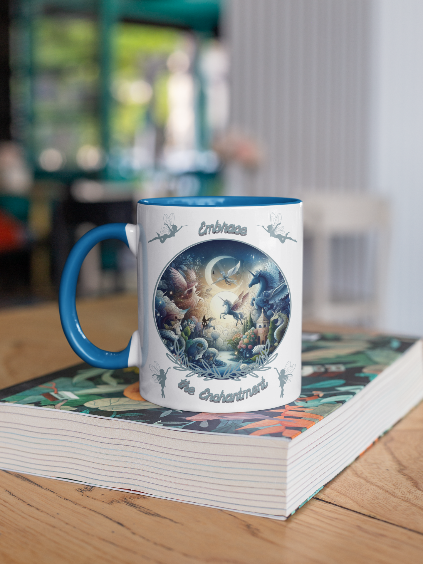 Embrace the Enchantment – Fantasy Mug Magical Graphic Coffee Mug