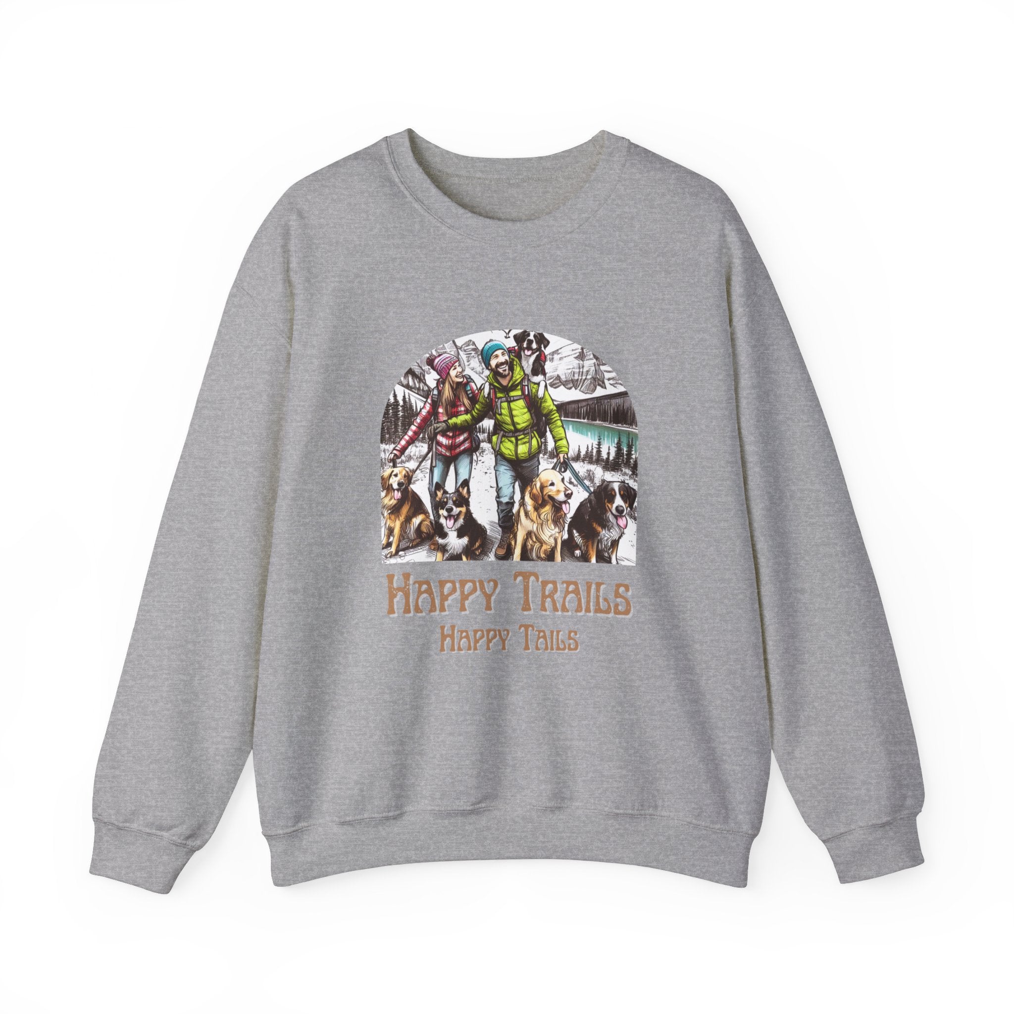 Happy Trails Happy Tails Sweatshirt