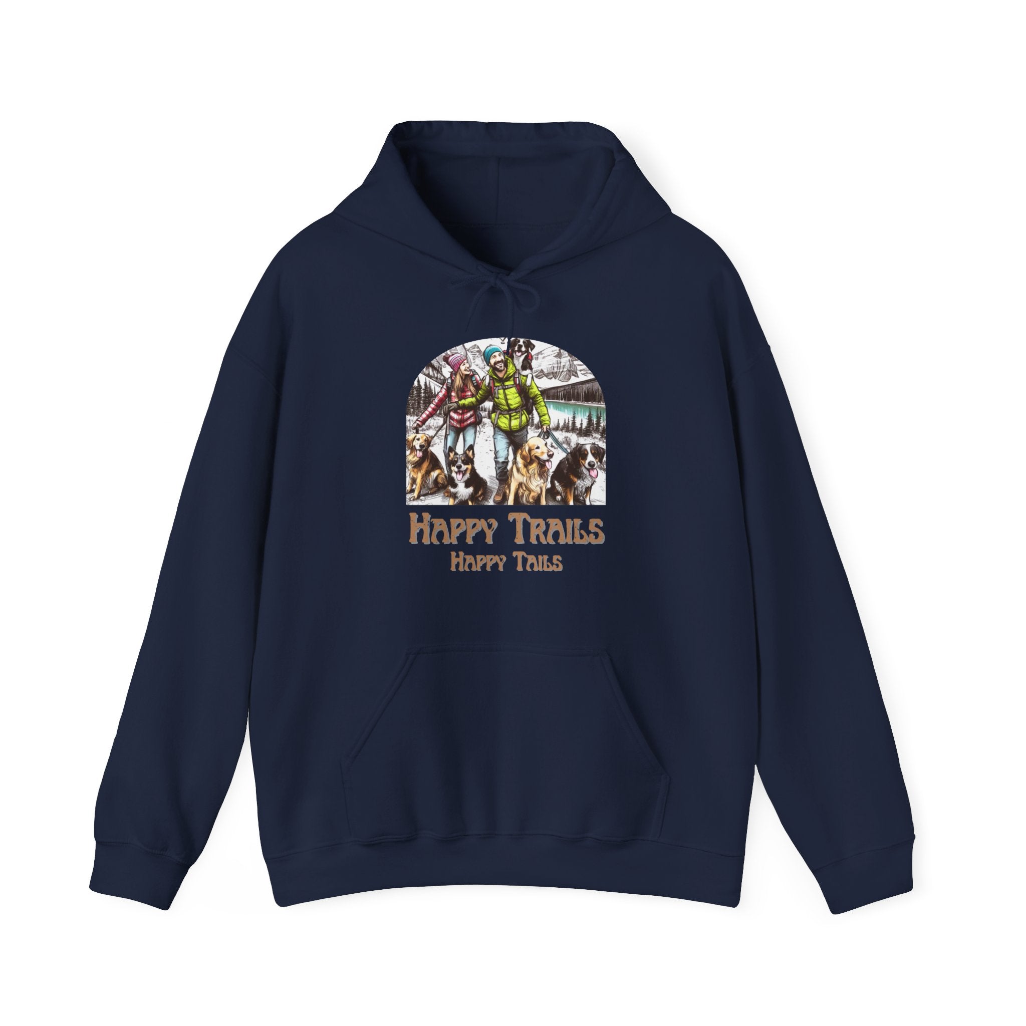 Happy Trails Happy Tails Hoodie