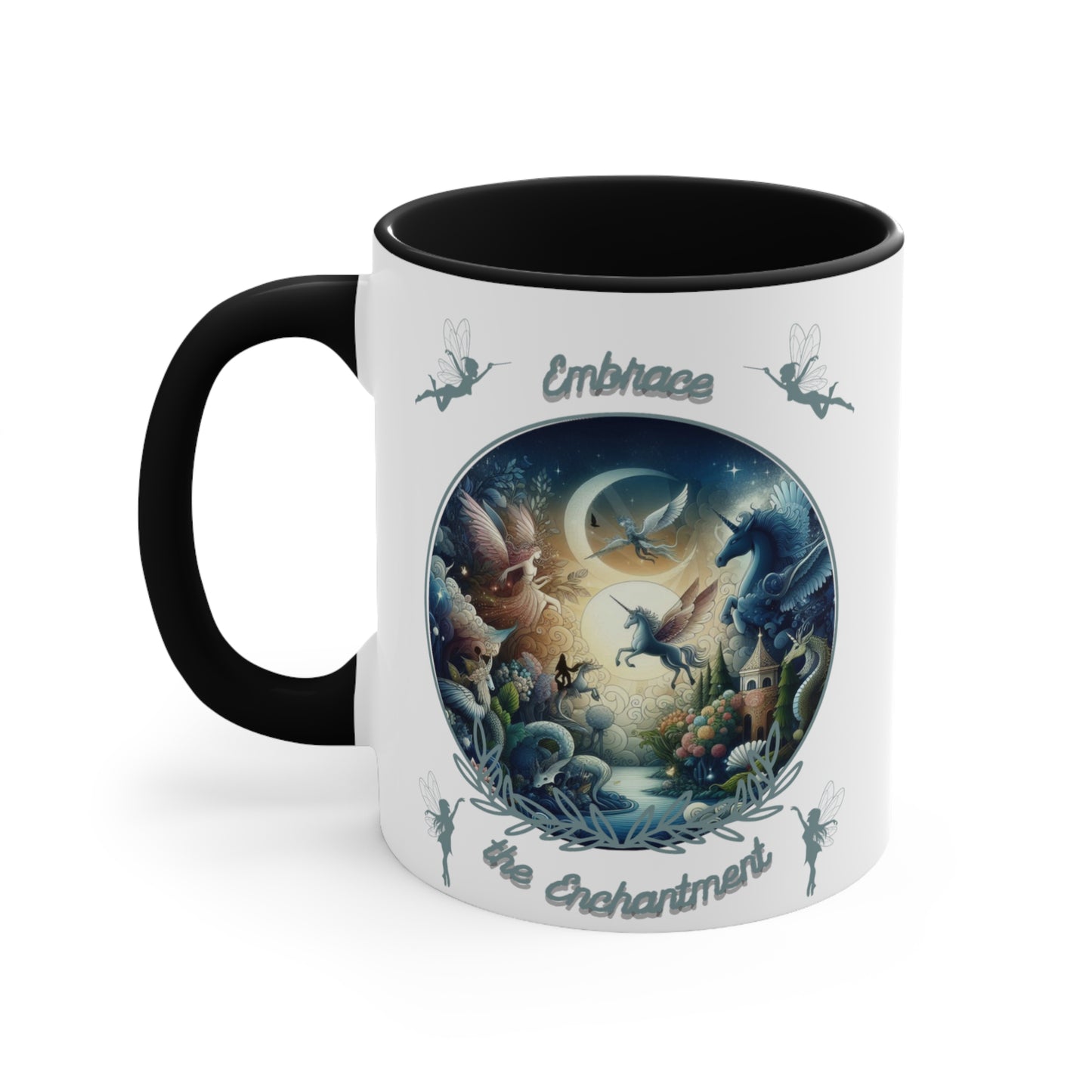Embrace the Enchantment – Fantasy Mug Magical Graphic Coffee Mug