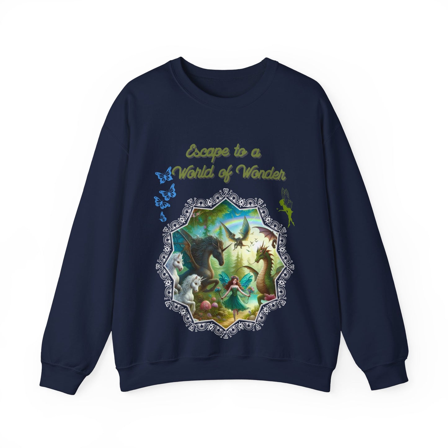 Escape to a World of Wonder – Magical Fantasy Adventure Unisex Sweatshirt