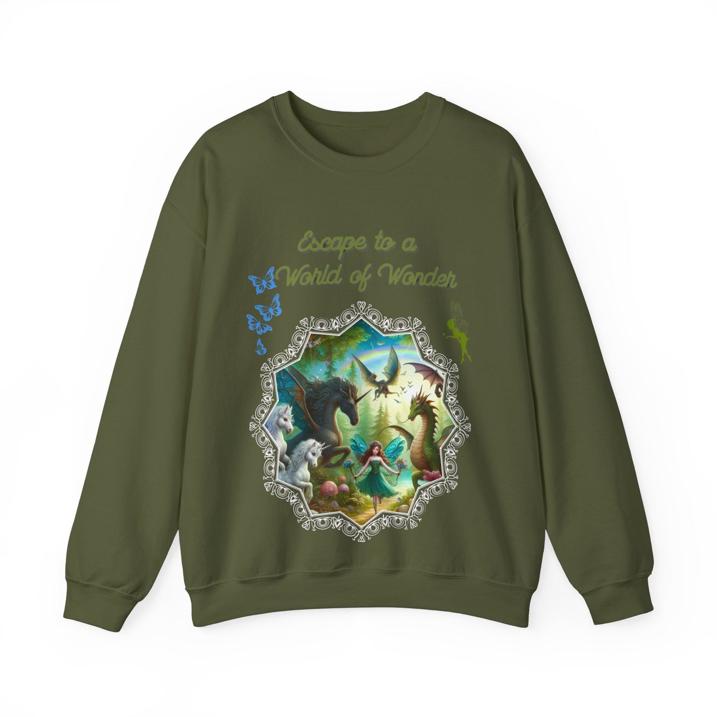 Escape to a World of Wonder – Magical Fantasy Adventure Unisex Sweatshirt