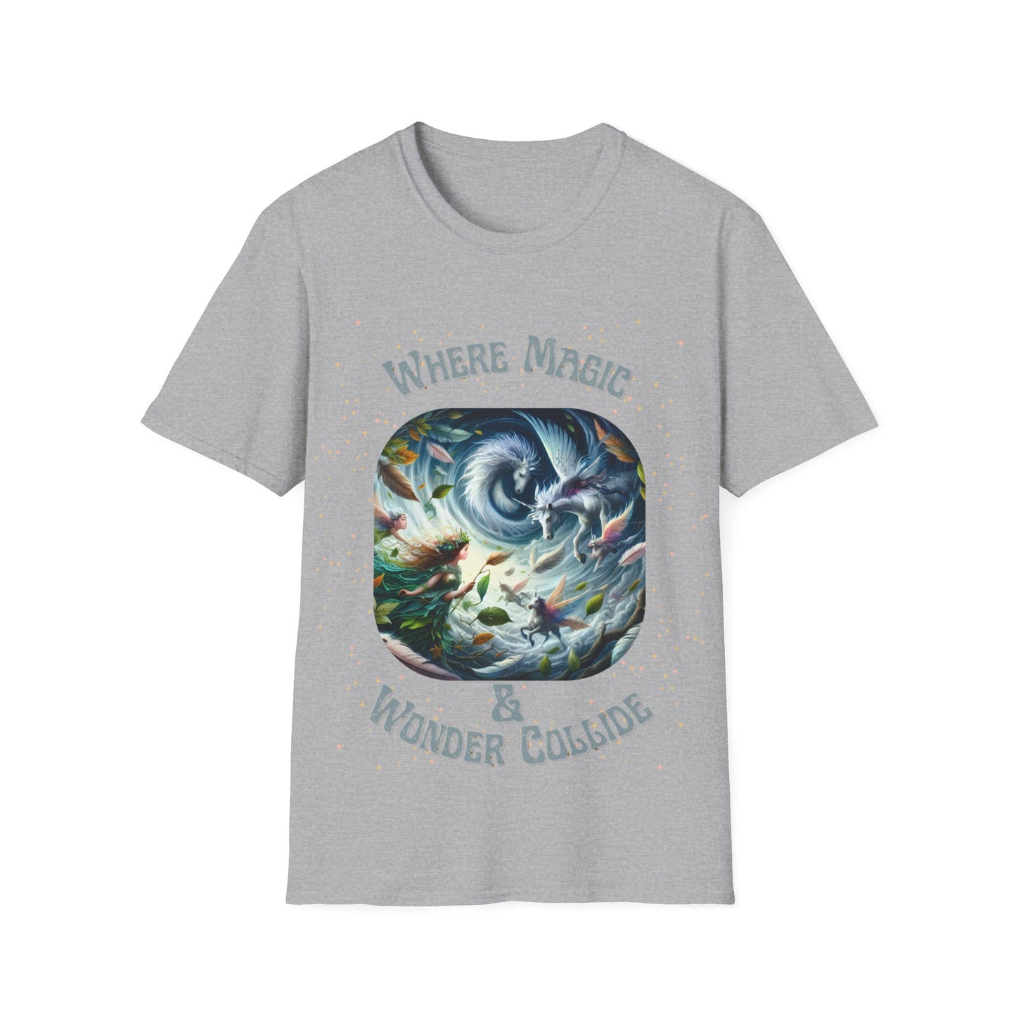 Where Magic and Wonder Collide – Dreamy Fantasy World Unisex T-Shirt
