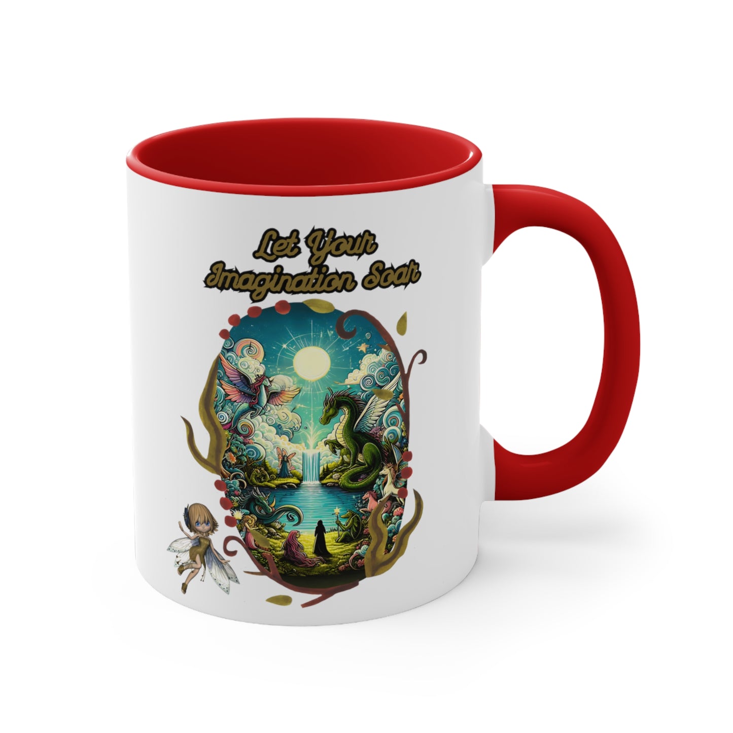 Let Your Imagination Soar – Fantasy Nature Coffee Mug