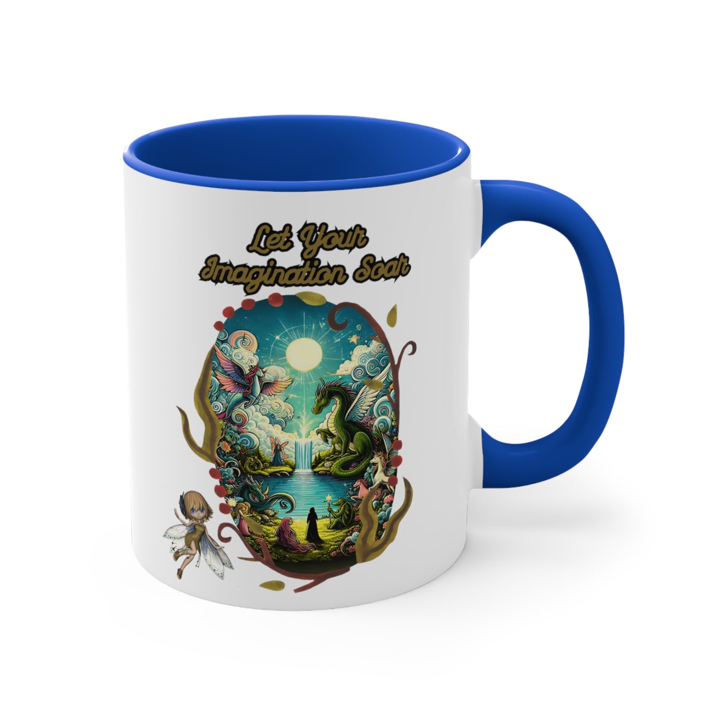 Let Your Imagination Soar – Fantasy Nature Coffee Mug