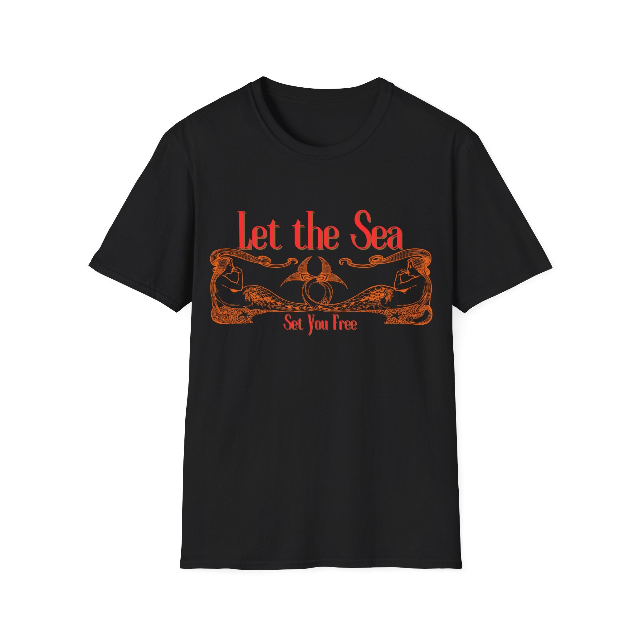 Let the Sea Set You Free T-Shirt | Nautical Mermaid Tee – Spirit