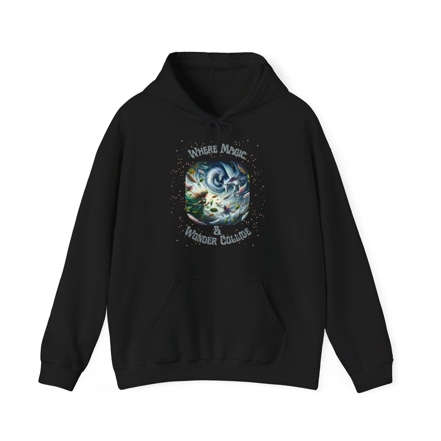 Where Magic and Wonder Collide – Fantasy Graphic Unisex Hoodie