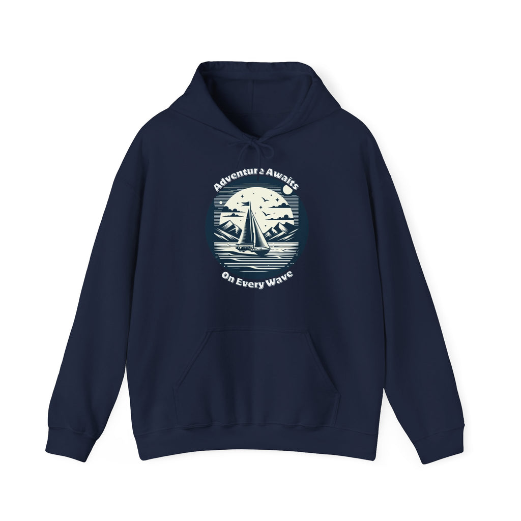 Adventure Awaits Sailing Hoodie