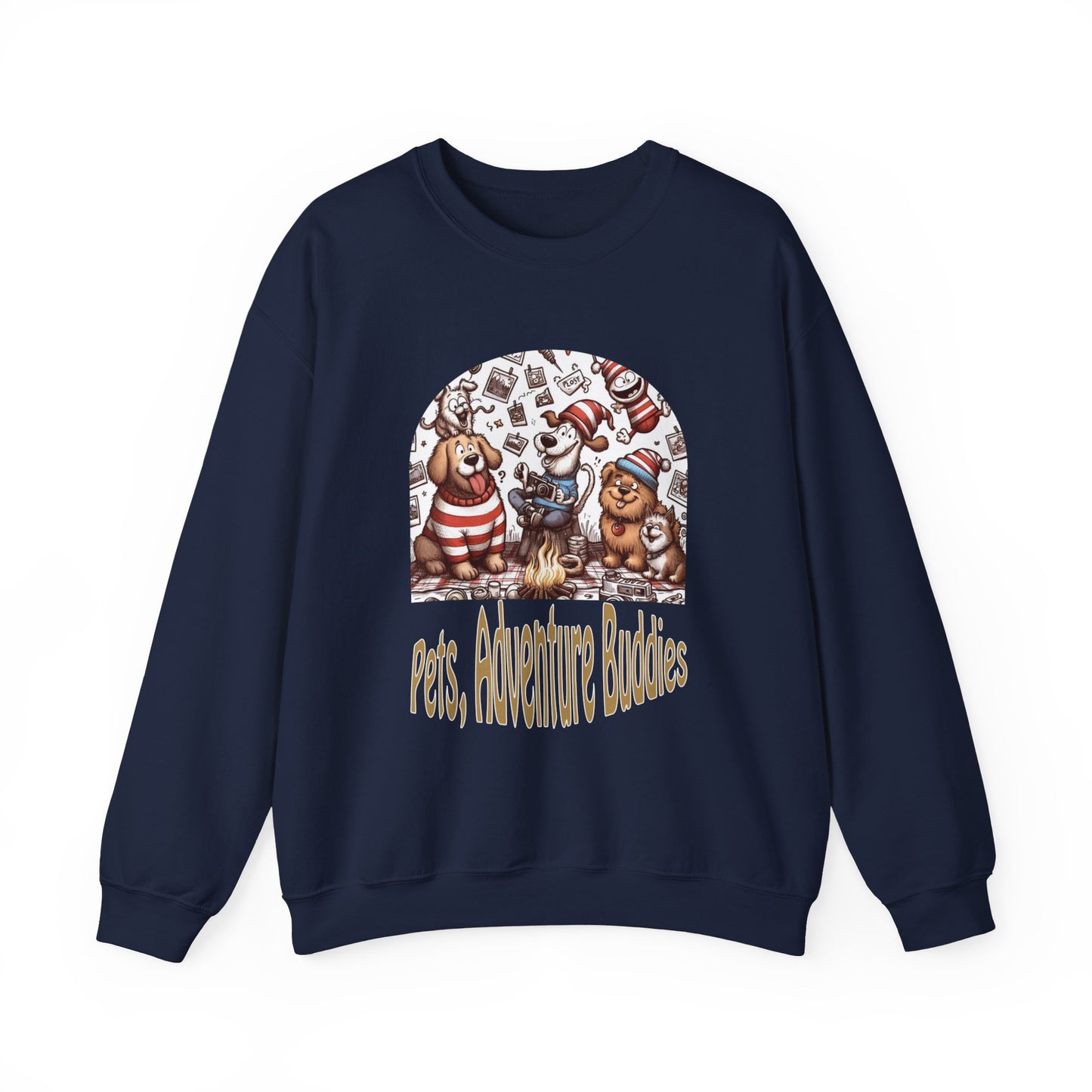 Pets Adventure Buddies – Pet Lover Outdoor Unisex Sweatshirt