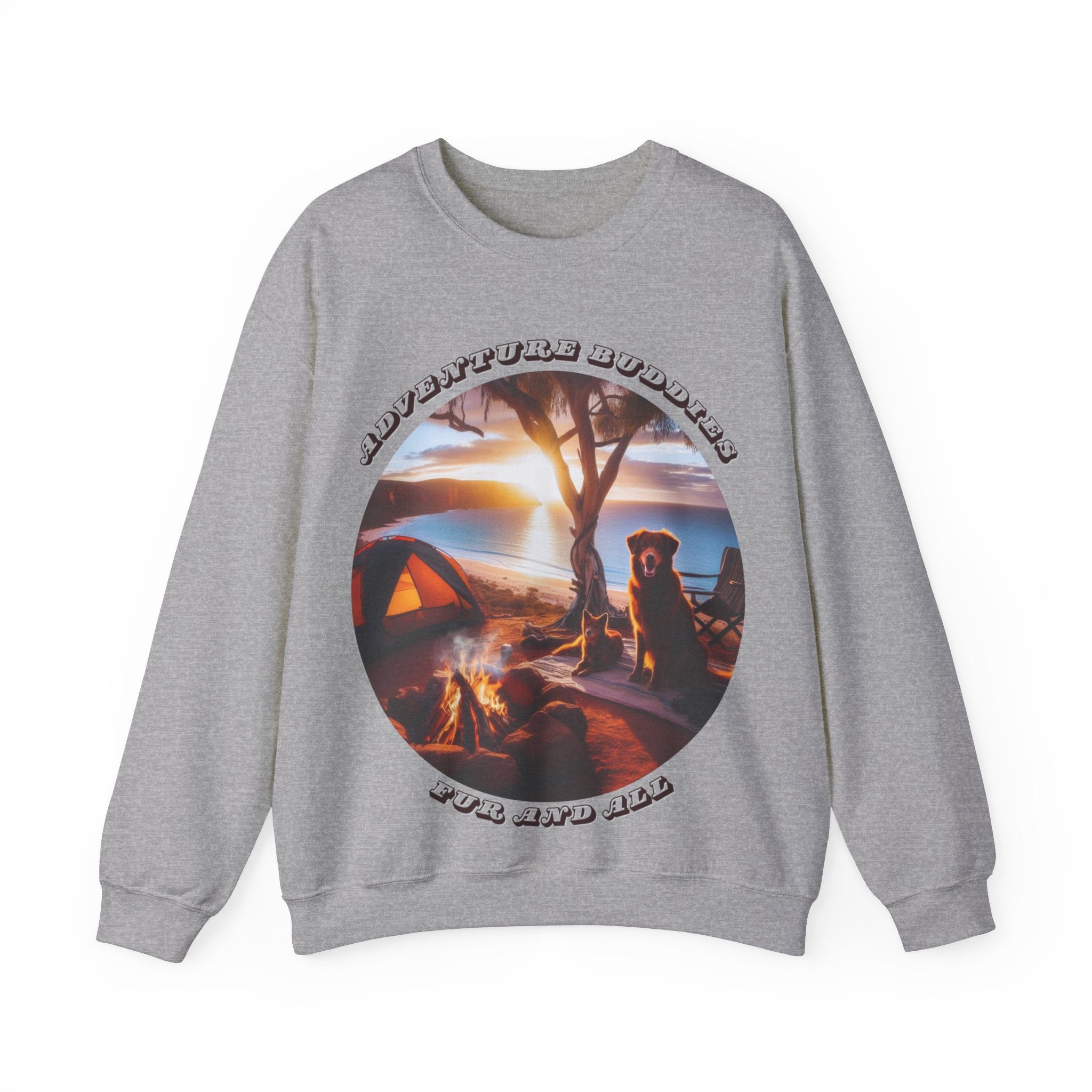 Adventure Buddies Camping Sweatshirt