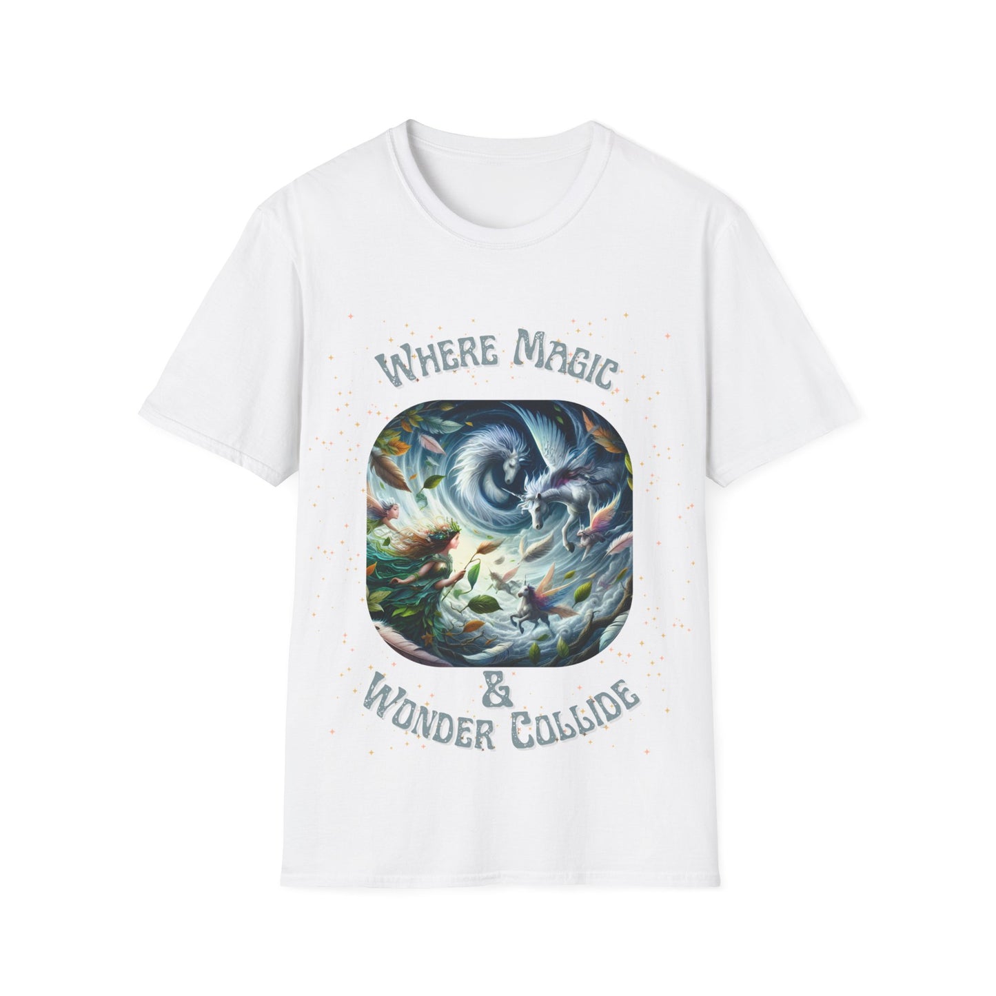 Where Magic and Wonder Collide – Dreamy Fantasy World Unisex T-Shirt