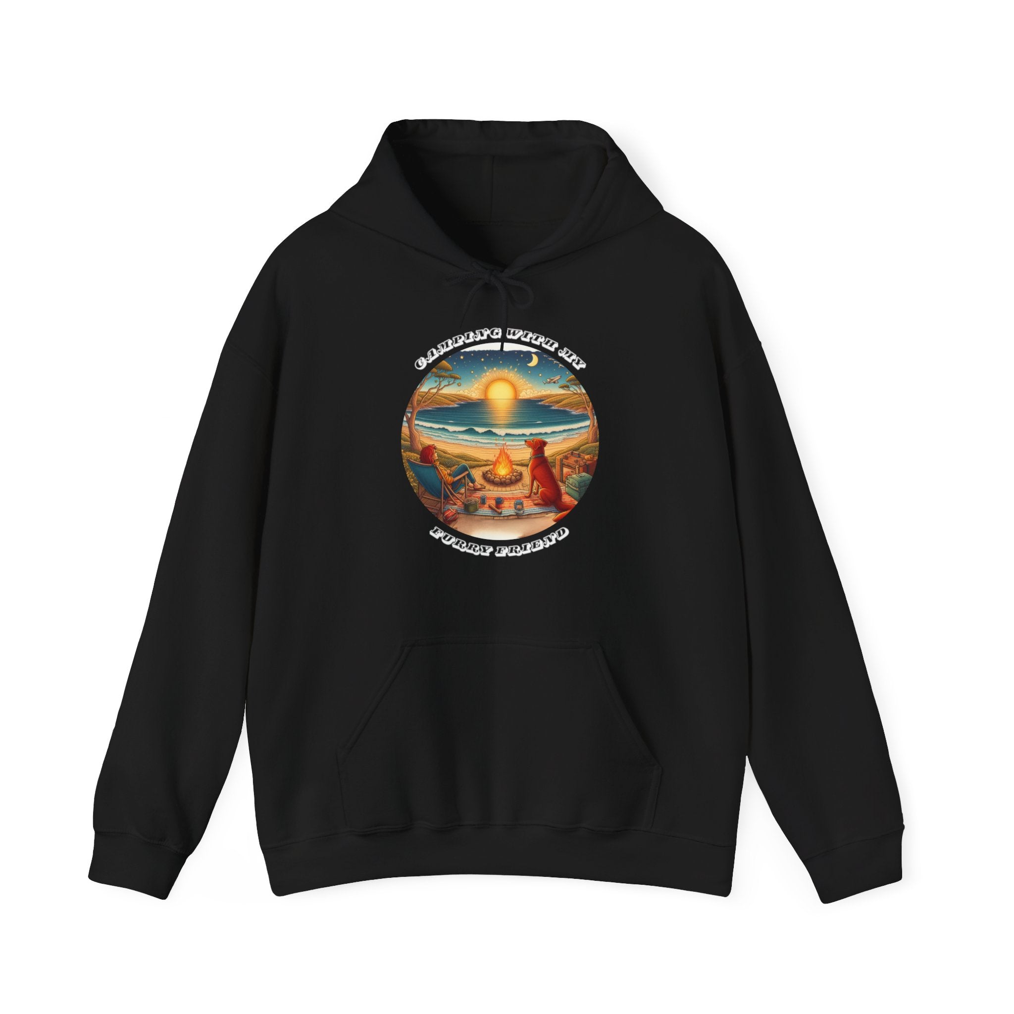 Furry Friend Camping Hoodie