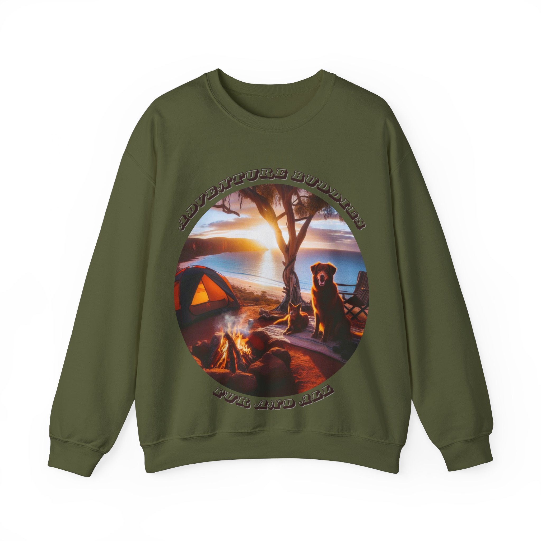 Adventure Buddies Camping Sweatshirt