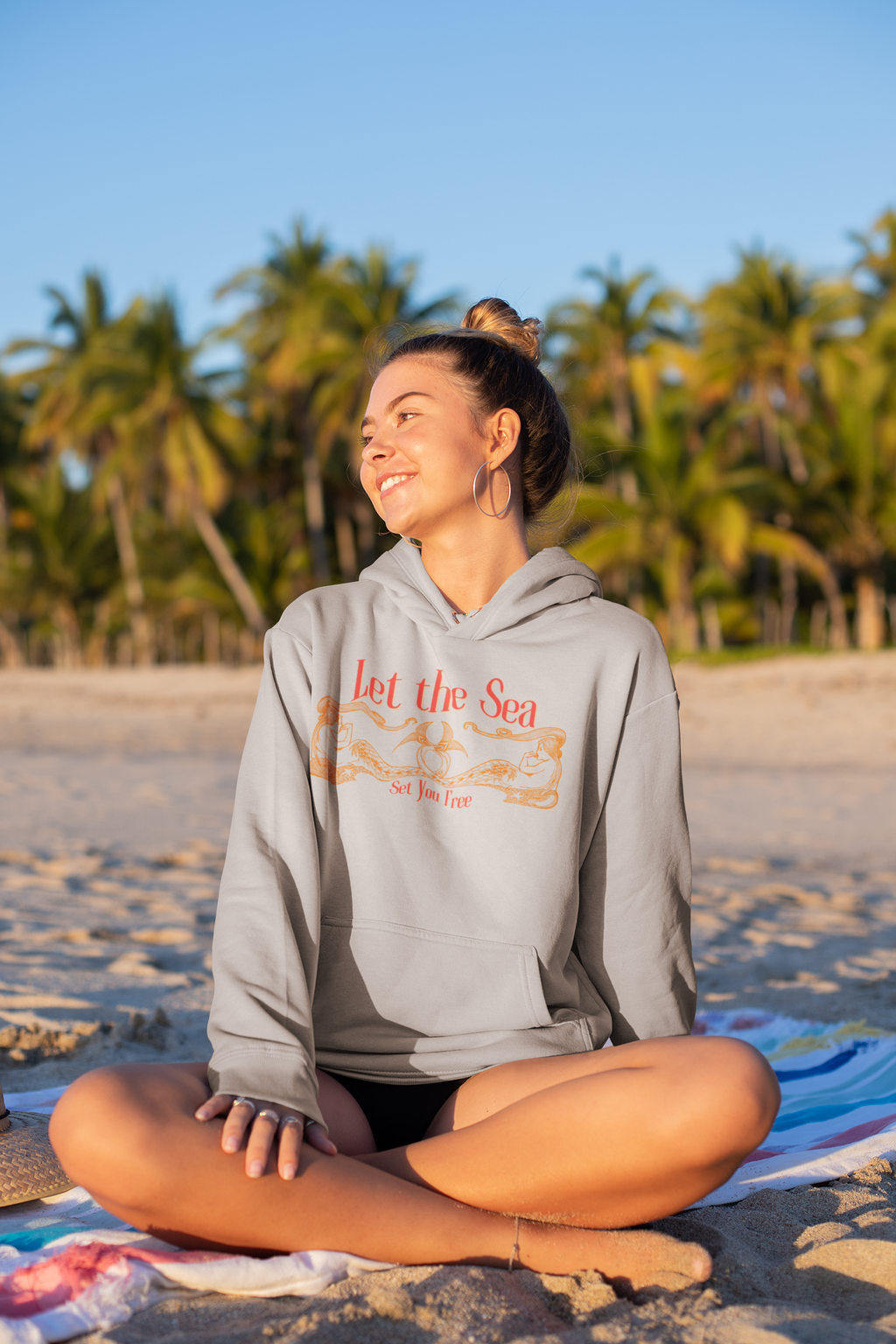 Sea Set You Free Mug Hoodie