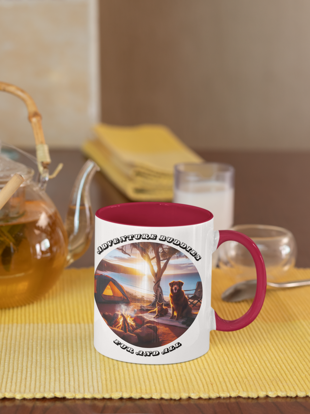 Adventure Buddies Camping Mug